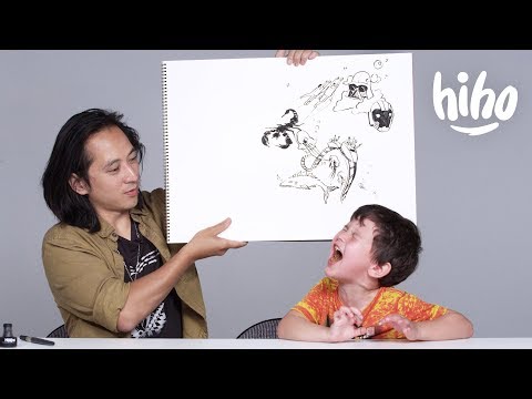 Kids Describe Their Fears to an Illustrator | Kids Describe | Cut