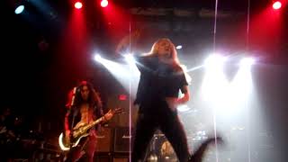 SEBASTIAN BACH "LIVE" Show Opener: Slave to the Grind, Dance on Your Grave 7-8-18 The Chance Theater