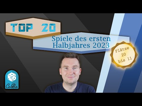 Meine Top 20 kooperativen Brettspiele des 1. Halbjahres 2023 - Plätze 20 bis 11
