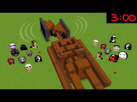 Minecraft Siren Head Maze with 100 Nextbots - INSANE Gameplay