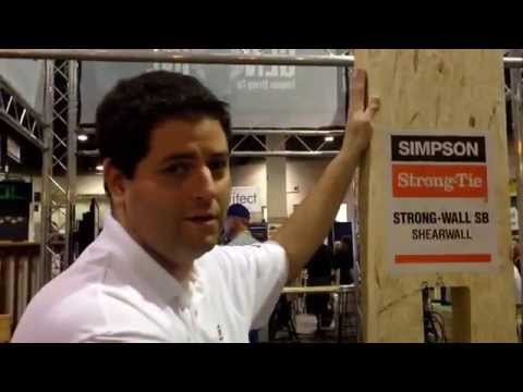 Simpson Strong Wall-SB shear wall
