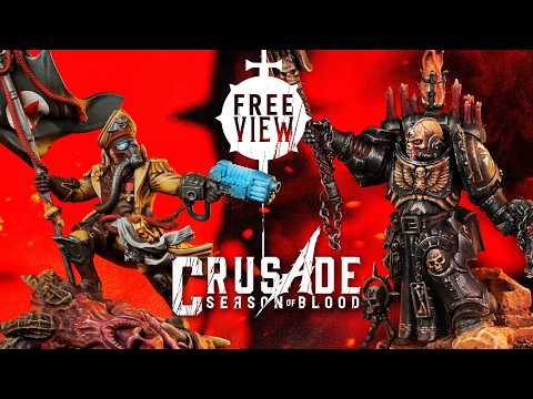 Steel Legion vs Black Templar - Armageddon Crusade Exclusive Preview. Narrative 40k Campaign.