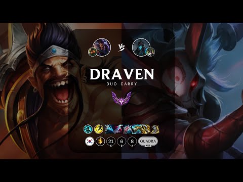 Draven ADC vs Kalista - KR Master Patch 12.21