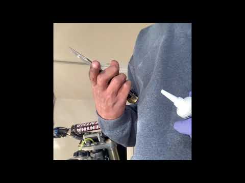 FMF Powercore 4 exhaust installation 2011 RMZ 250