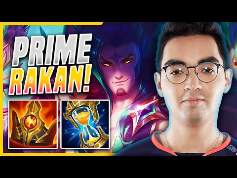 Prime Rakan Support vs Pyke - EUW Master Patch 11.3