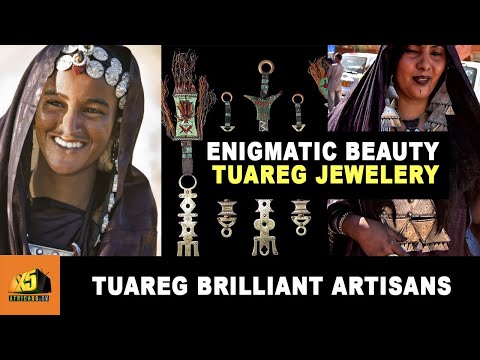 The Enigmatic Beauty of Tuareg Jewelry Renowned as master silversmiths.