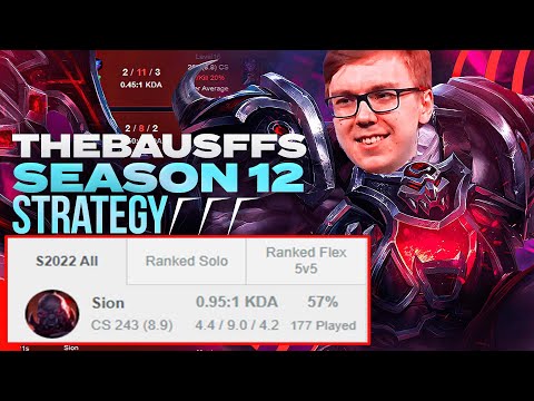 Babus INTING his way to RANK 1??? *0 KDA SION STRATEGY*