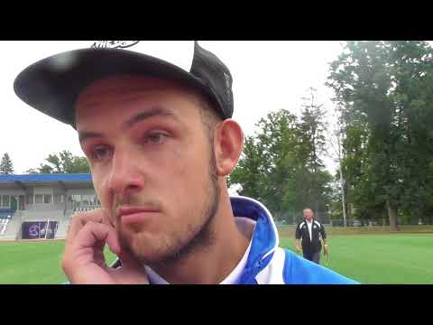 01260 Milan Lucák hovoří po utkání Domažlice B- Chotíkov 3:4