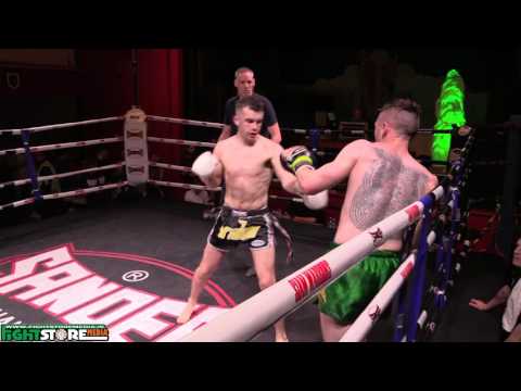 David O'Neil vs Alan Mc Cormack - Cobra Muay Thai Event 5