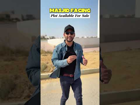 Precinct 27 235 Sq Yard Corner Plot Masjid Facing