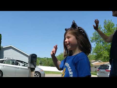 Lowell Teacher Driving Parade