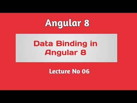 Angular 8 Tutorial Part 06 Data Binding In Angular
