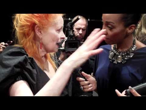 Backstage at Vivienne Westwood Gold Label Spring Summer 2011, Paris Fashion Week