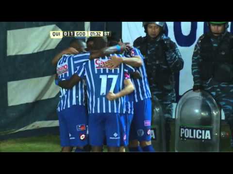Gol de Zuqui. Quilmes 0 - Godoy Cruz 1. Fecha 14. Primera División 2016