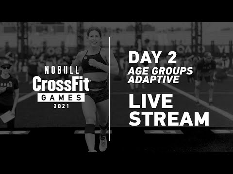 Wednesday: Part 2 of Day 2, Age Group and Adaptive Events— 2021 NOBULL CrossFit Games