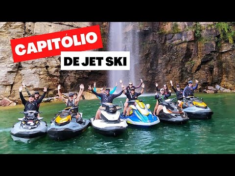 Capitólio de Jet Ski. Uma conexão impar com a Natureza.