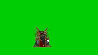 Free Fire Throne Emote Green Screen Effect Video