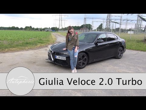 Alfa Romeo Giulia Veloce 2.0 Turbo Fahrbericht / Italienische Schönheit mit 280 PS - Autophorie