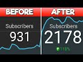 Small Channels: DO THIS to DOUBLE YOUR SUBSCRIBERS in 5 Minutes!