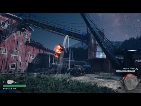 Days Gone - Old Sawmill Nero Checkpoint and Horde (Early game)