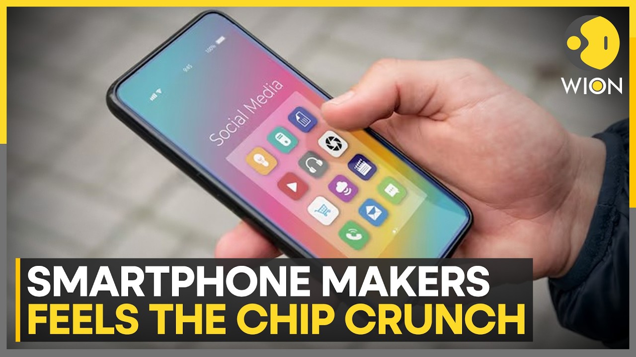 Smartphone Makers Feel The Chip Crunch: Global Smartphone Shipments Fall 20% In Q3 | WION News