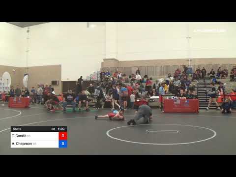 55 Lbs Semifinal Timmery Condit Team Colorado Vs Arabella Chapman Team Washington