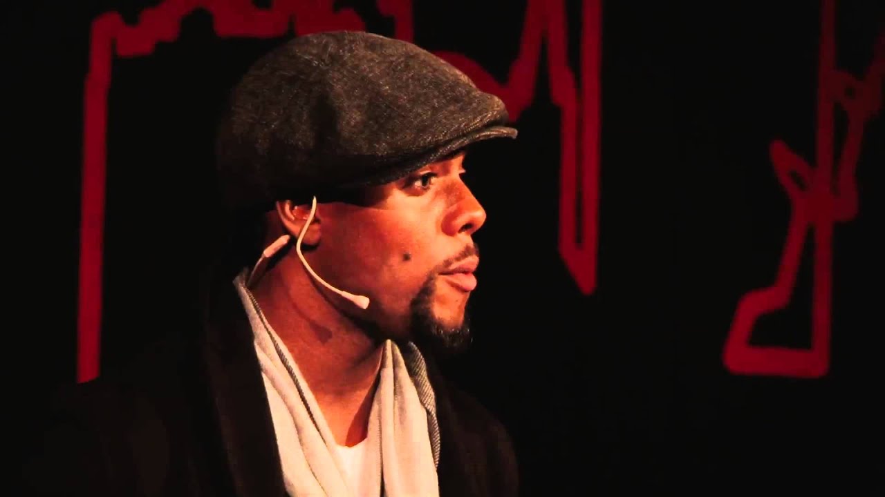 Joe Davis on stage