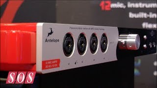 Video thumbnail for Antelope Audio Zen Studio - Musikmesse 2014 by Sound On Sound magazine