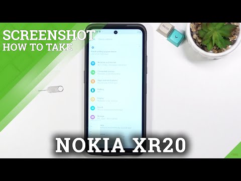 How to Take Screenshot on NOKIA XR20 - Capture Screen