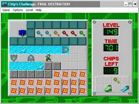 Chip's Challenge - TomP3 Lvl 149 (Last Level)