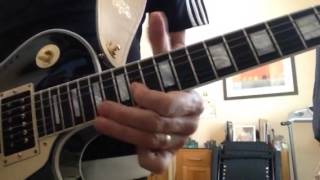 Thin Lizzy Southbound solo slowed down to learn Eb