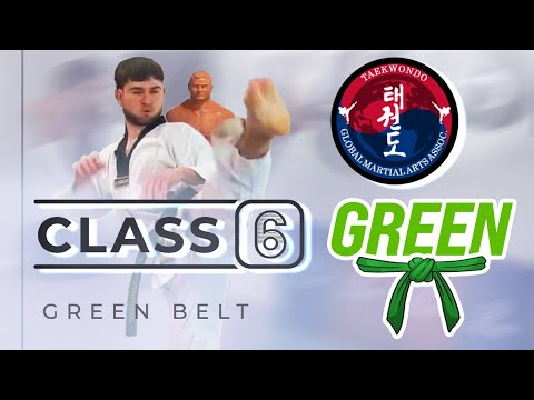 Taekwondo - Green Belt - Class 6 thumbnail