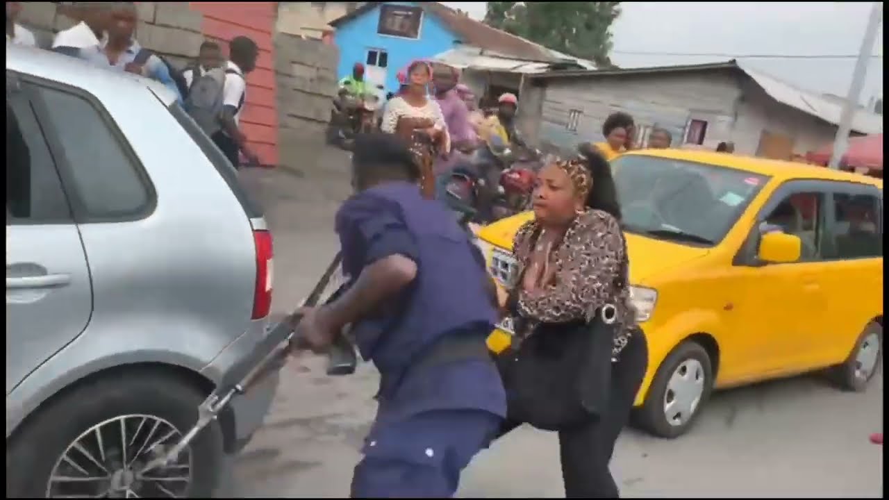 Goma: Un policier tue un chauffeur en plein bouclage (Vidéo)