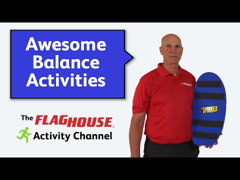 Awesome Phys Ed Activities for Balance (Ep. 19 - Spooner Boards)