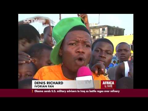 Côte D'Ivoire Fans React to Colombia Game