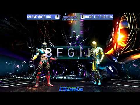 CT GamerCon 2 - Injustice 2 Grand Finals KN EMP 8otB KDZ Vs Where the Thotties