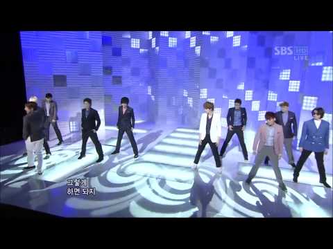 [SBS] Populäres Lied Super Junior: Mr.Simple (inkigayo 110807)