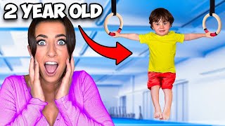 Transforming a 2 Year Old into a Pro Gymnast!