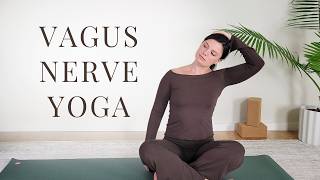 Vagus Nerve Yoga for Stress Relief & Nervous System Regulation | Trauma-Informed Yoga