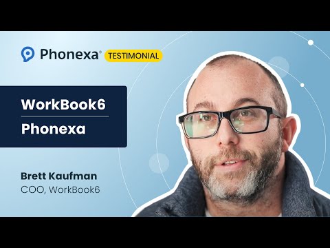 WorkBook6 x Phonexa | Testimonial