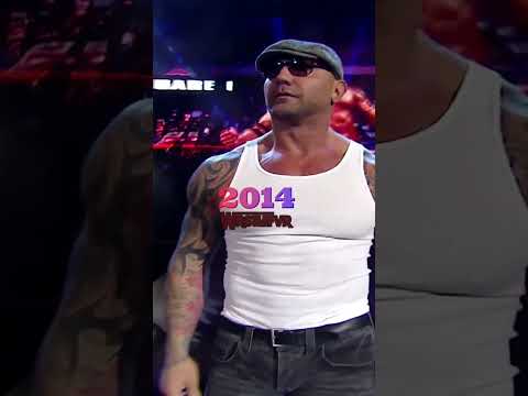 Batista Evolution (2002-2023) #shorts