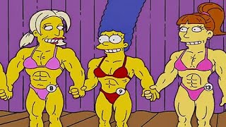 The Simpsons S14E09 - Marge Takes Steroids And Bod