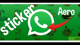 Como adicionar figurinha no WhatsApp Aero:Tutorial.