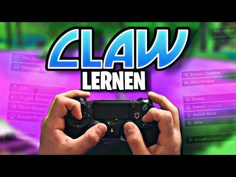 CLAW LERNEN *Ausführliche Anleitung* (Handcam) - Fortnite #Apokalypto