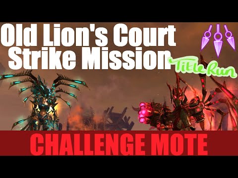 Guild Wars 2 - Condi Virtuoso Old Lion's Court Challenge Mote Strike Mission