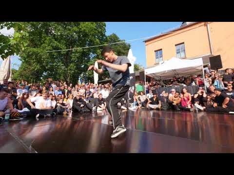 SAXONZ 5TH ANNIVERSARY - SIMON | BBOY VS. KID CUT | DJ