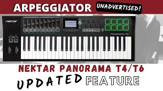 Video thumbnail for Nektar Panorama T4 T6 MIDI Keyboard Controller NEW Arpeggiator Feature Showcase Review by iNNovational