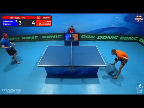 20:00 Oleksandr Ivashkin 3-0 Serhii Cherniavskyi West 3 WIN CUP 08.11.2022 | TABLE TENNIS WINCUP