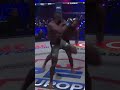 Cedric Doumbe with the 9 second KO in his PFL debut ? (via @PFLMMA) #shorts