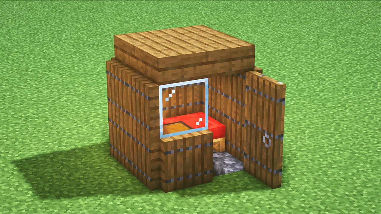 Minecraft'ta dünyanın en küçük evi nasıl yapılır?